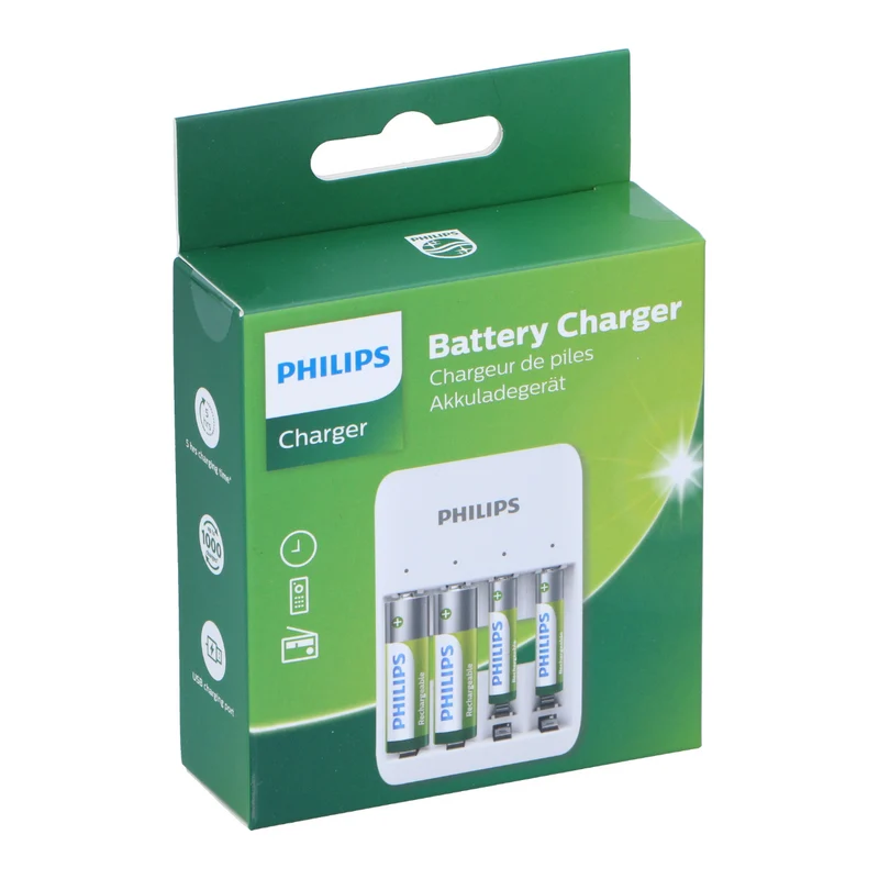 Battery Charger 4 Usb Outlet
